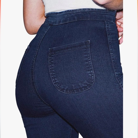 American apparel easy Jean size medium. EUC. Dark denim skinny pant. - Picture 3 of 9